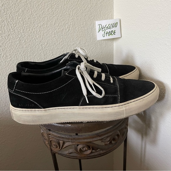 Common Projects 5171 7547 Cap Toe Suede Sneaker Shoes - Picture 6 of 12